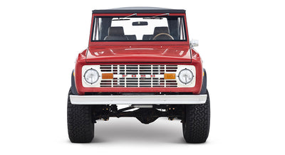 Classic Ford Bronco front view