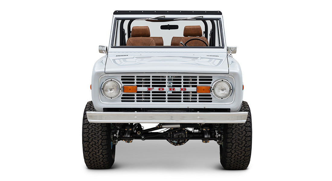 Classic Ford Bronco front view