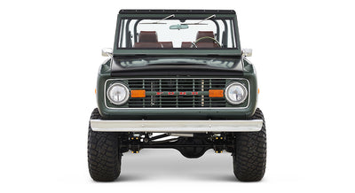 Classic Ford Bronco front view