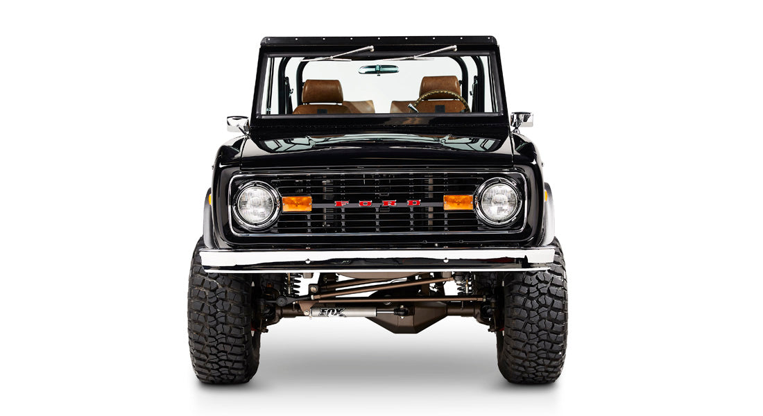 Classic Ford Bronco front view
