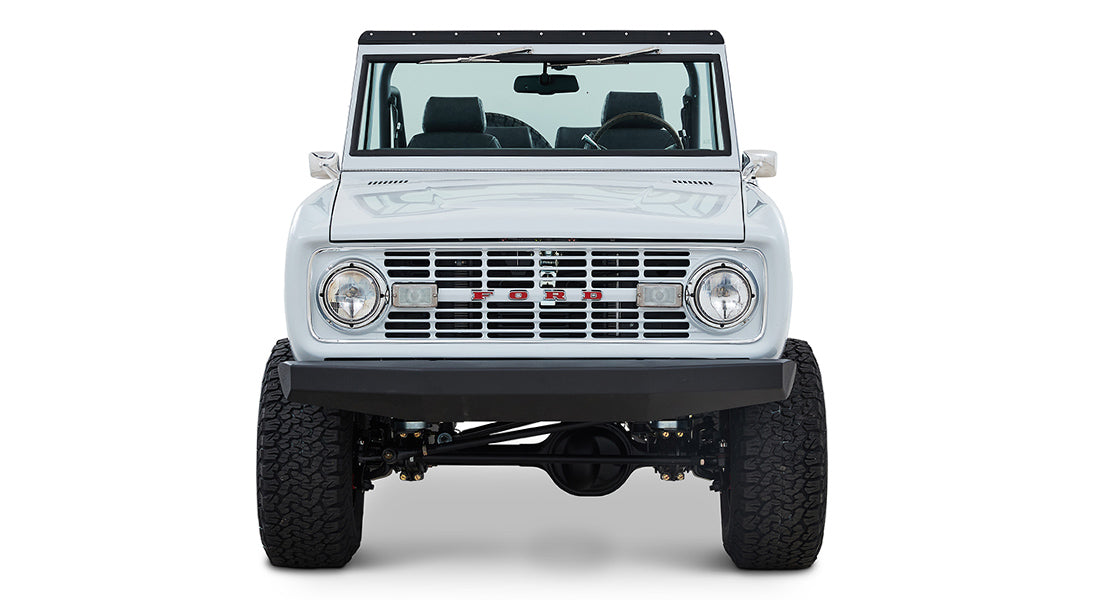 Classic Ford Bronco front view
