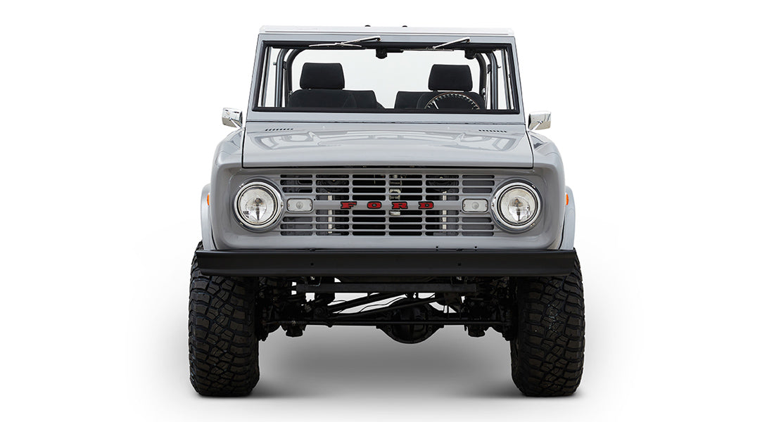 Classic Ford Bronco front view