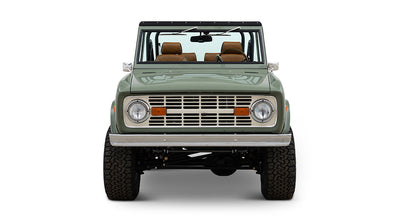 Classic Ford Bronco front view
