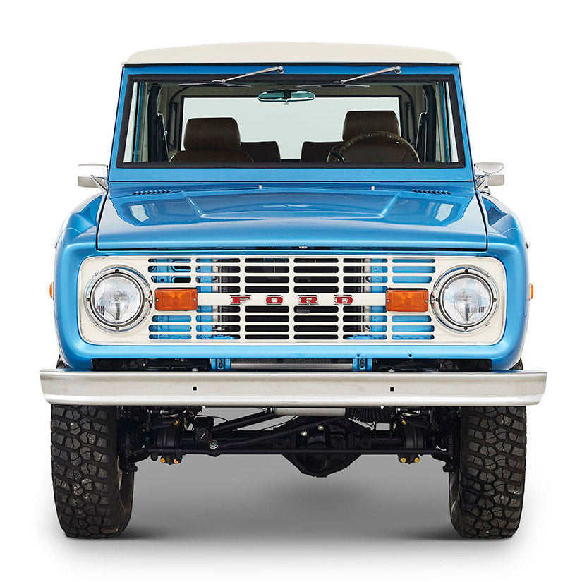 Classic Ford Bronco front view