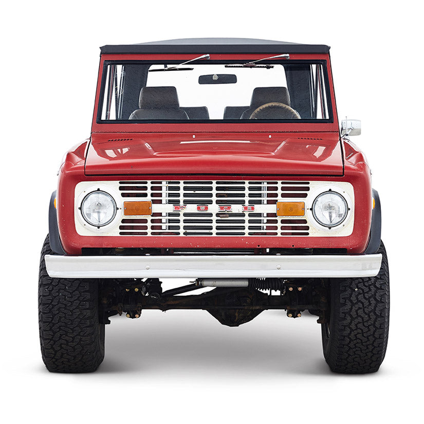 Classic Ford Bronco front view