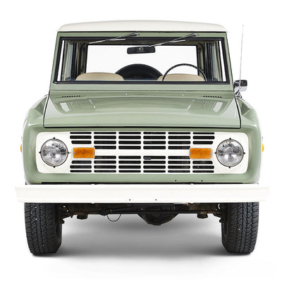 Classic Ford Bronco front view