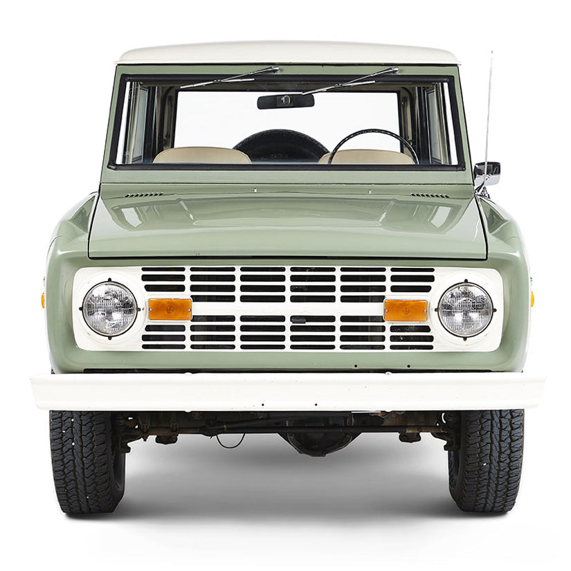Classic Ford Bronco front view