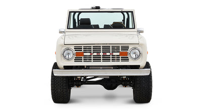 Classic Ford Bronco front view