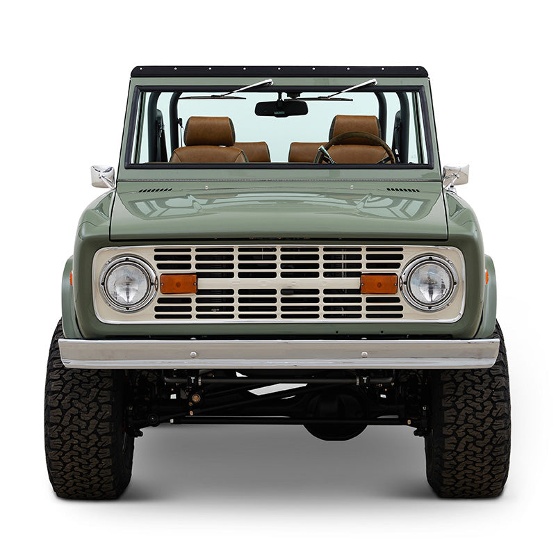 Classic Ford Bronco front view