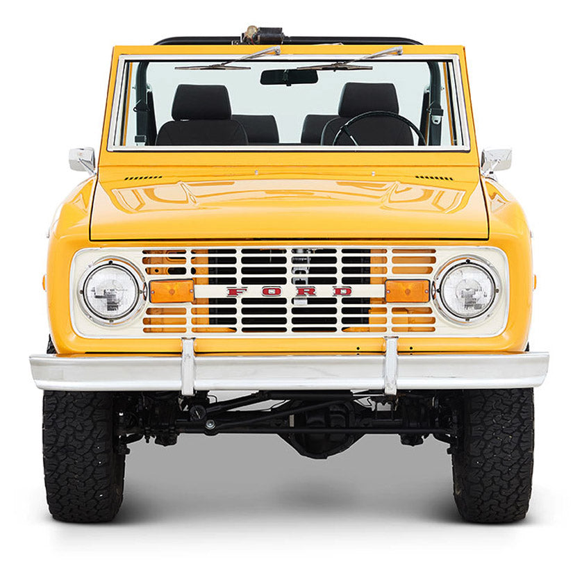 Classic Ford Bronco front view