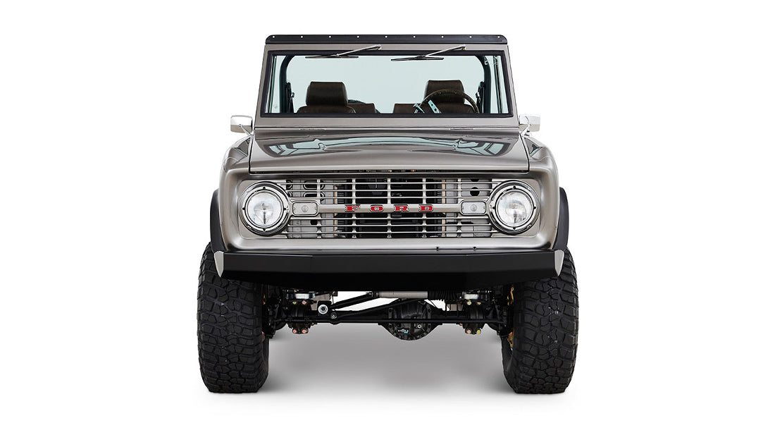 Classic Ford Bronco front view