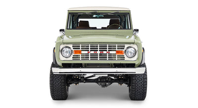 Classic Ford Bronco front view