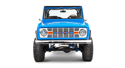 Classic Ford Bronco front view