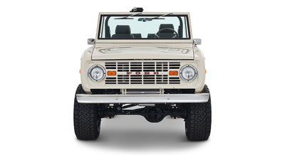 Classic Ford Bronco front view