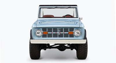 Classic Ford Bronco front view