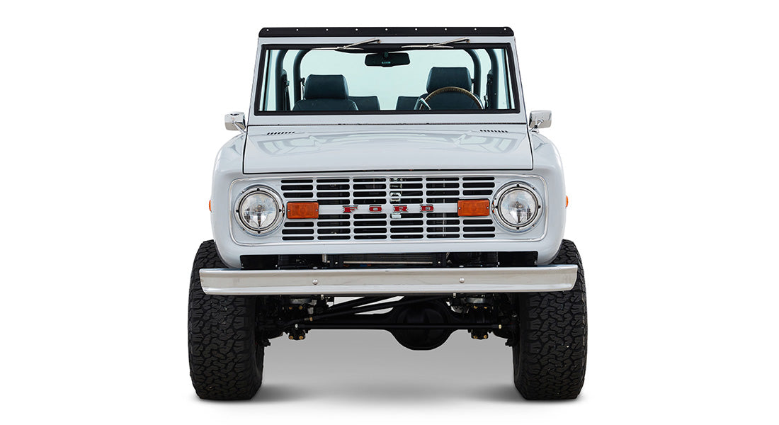 Classic Ford Bronco front view