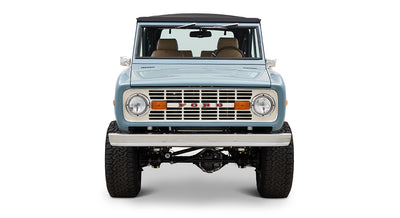 Classic Ford Bronco front view