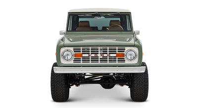 Classic Ford Bronco front view