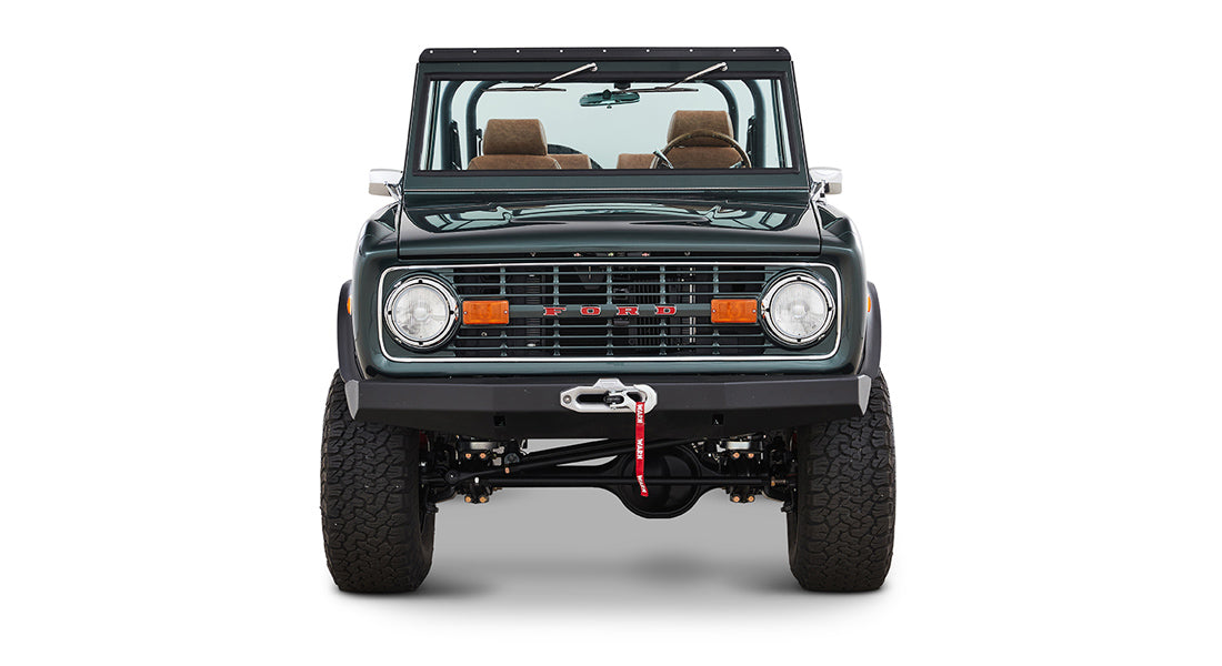 Classic Ford Bronco front view
