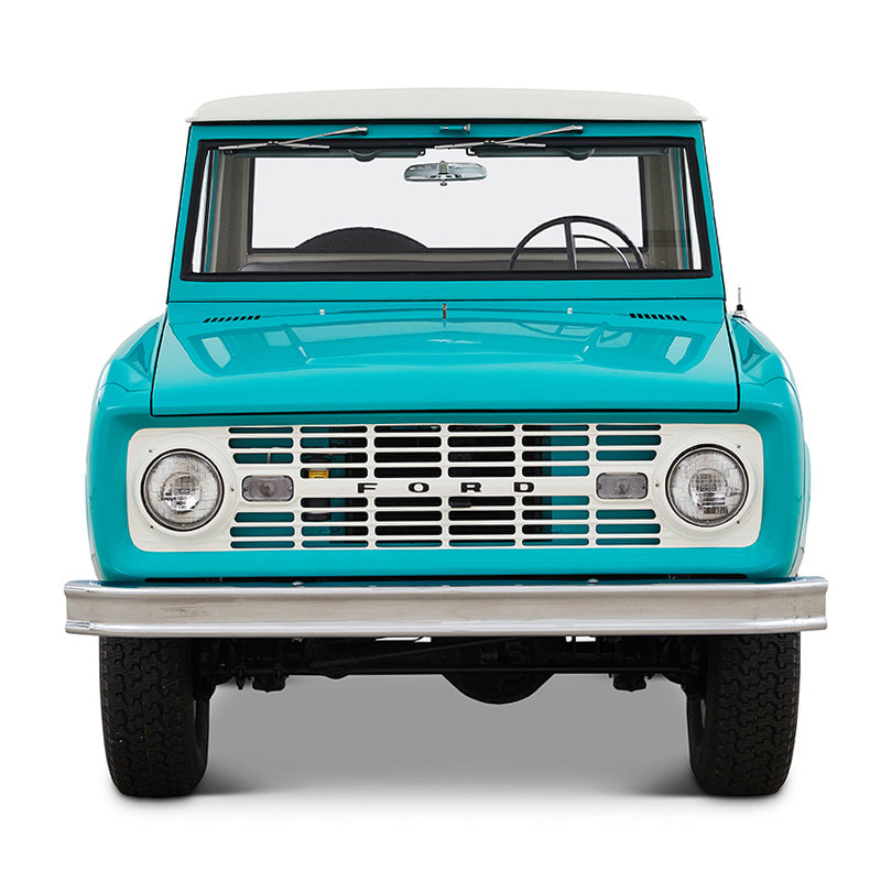 Classic Ford Bronco front view
