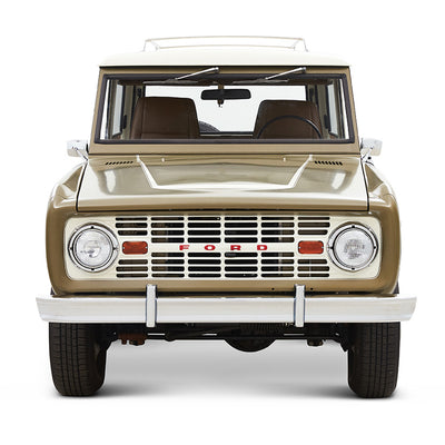 Classic Ford Bronco front view