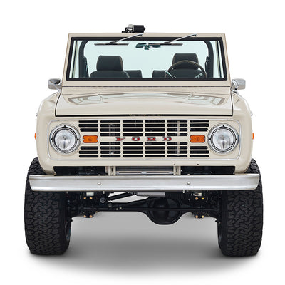 Classic Ford Bronco front view