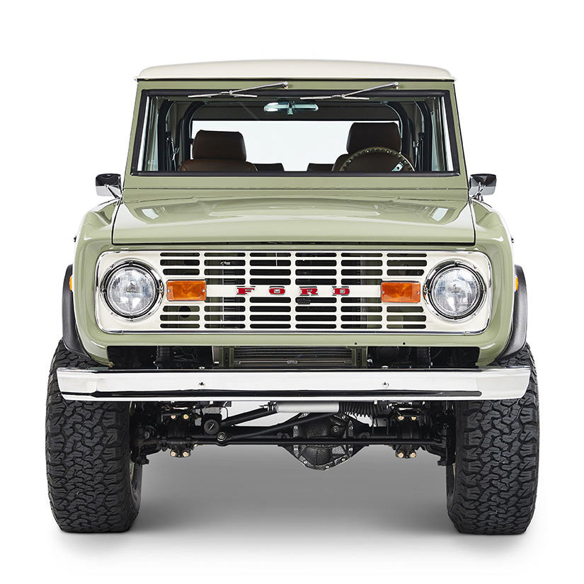 Classic Ford Bronco front view