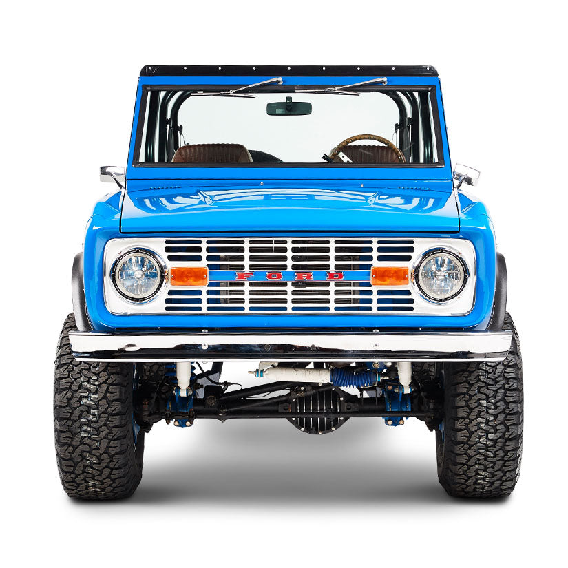 Classic Ford Bronco front view