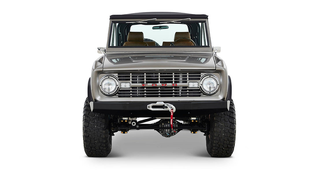 Classic Ford Bronco front view