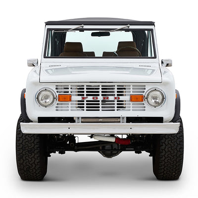 Classic Ford Bronco front view