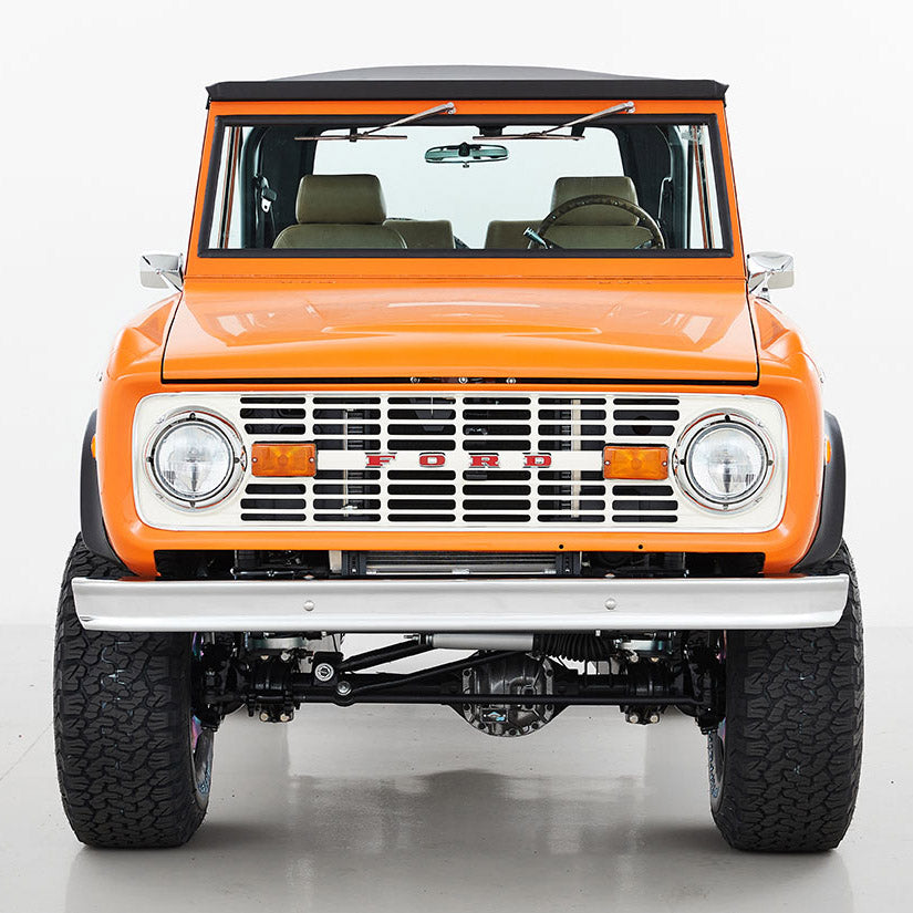 Classic Ford Bronco front view