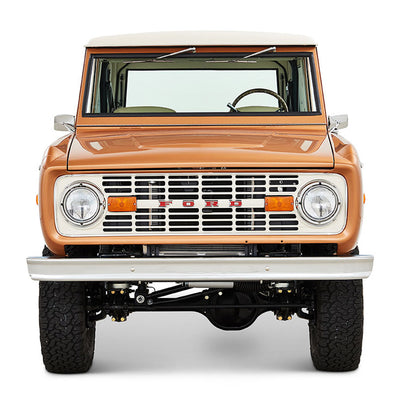 Classic Ford Bronco front view