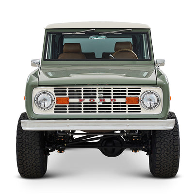 Classic Ford Bronco front view