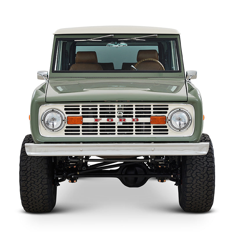 Classic Ford Bronco front view