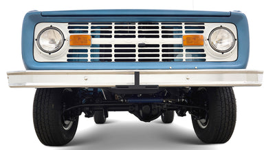 Ford Bronco Restored 1976 Brittany Blue 302 v8 with White Hard Top