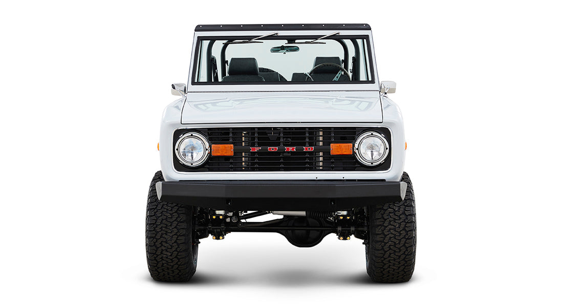 Classic Ford Bronco front view