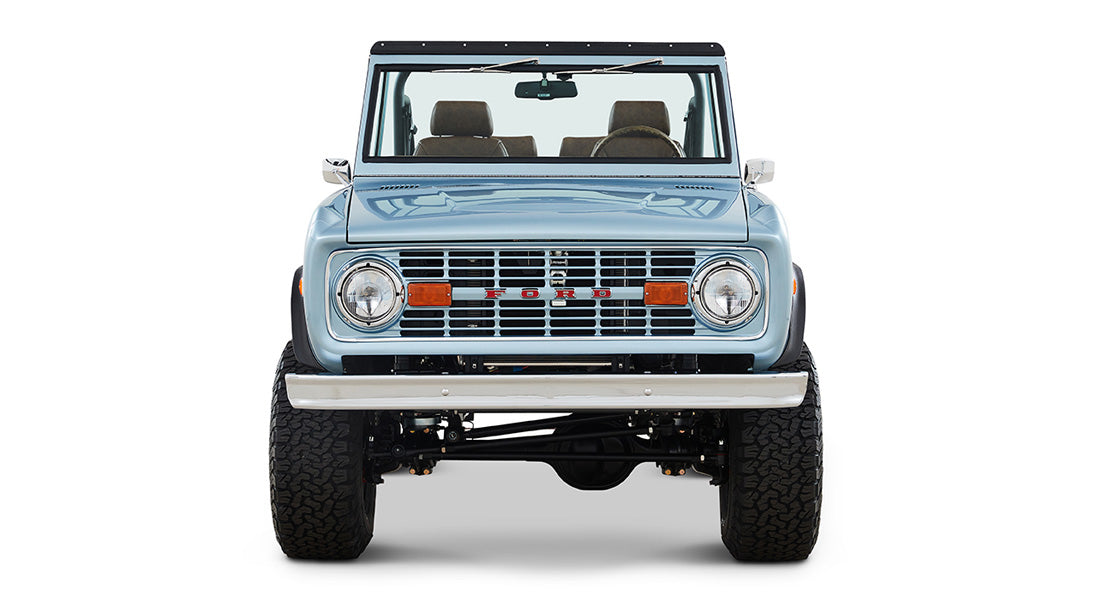 Classic Ford Bronco front view
