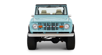 Classic Ford Bronco front view