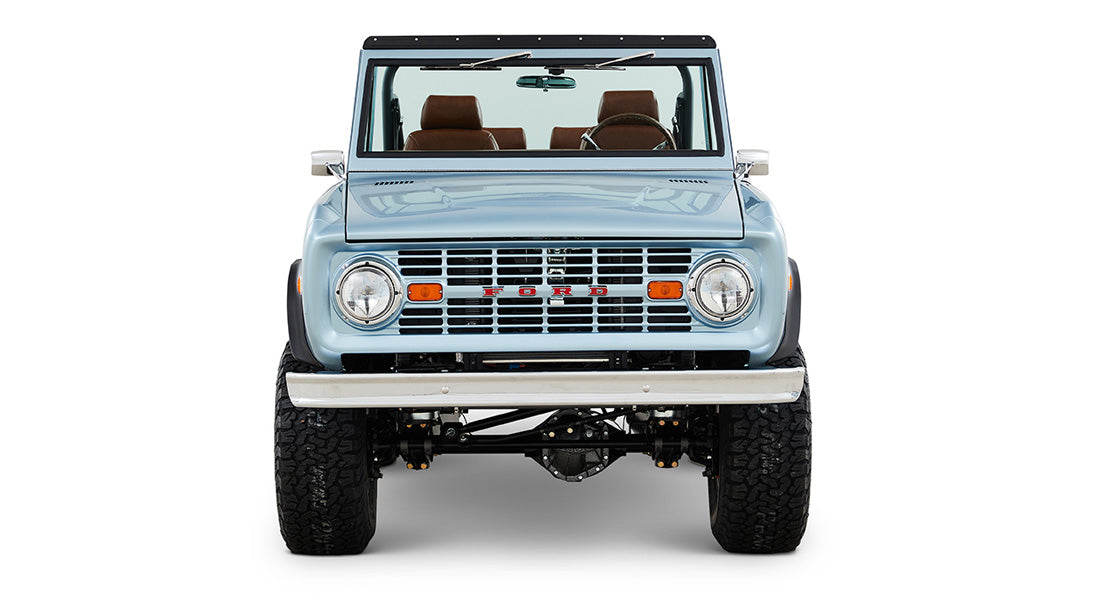 Classic Ford Bronco front view