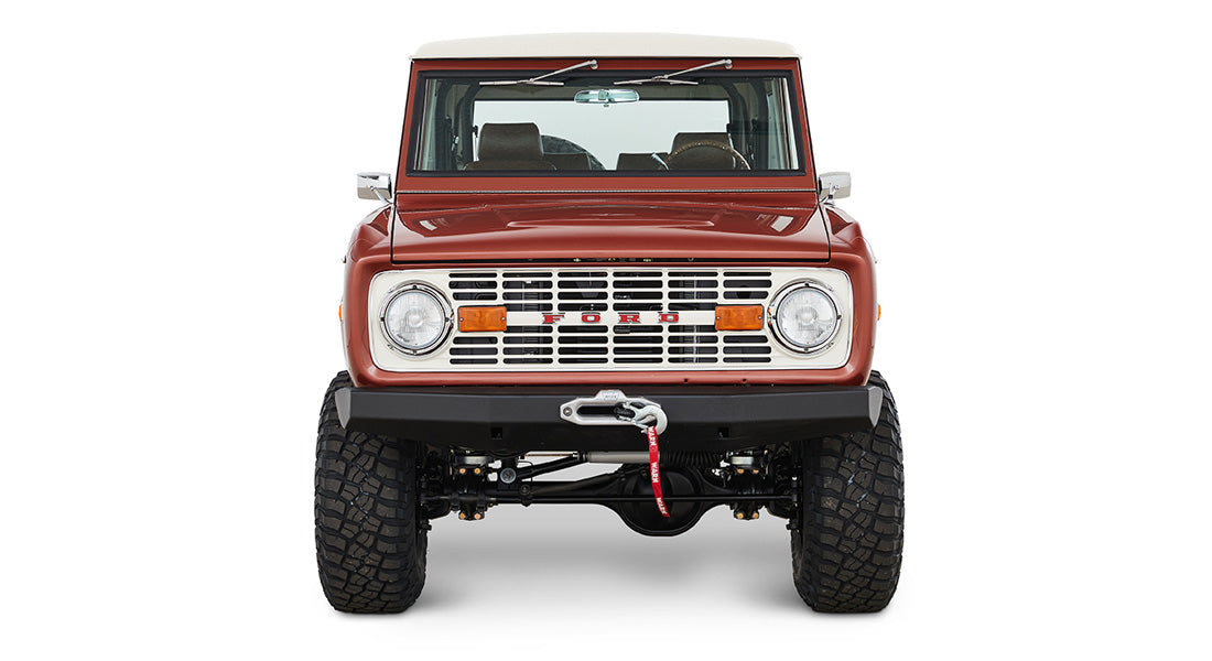 Classic Ford Bronco front view
