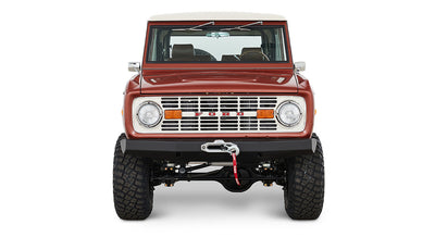 Classic Ford Bronco front view