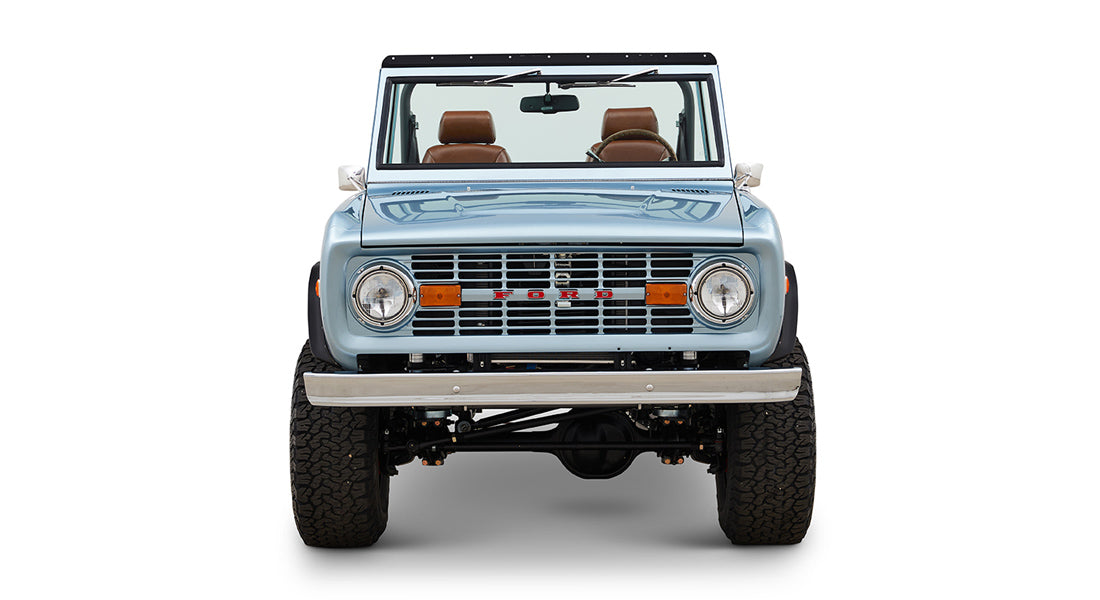 Classic Ford Bronco front view