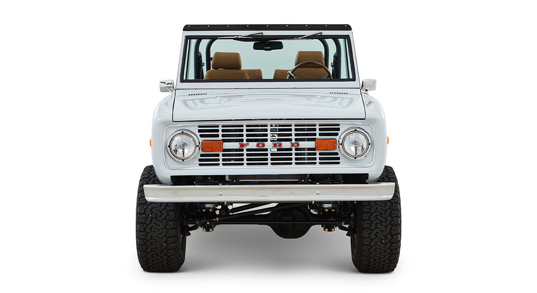 Classic Ford Bronco front view