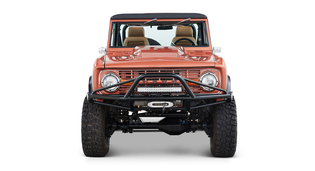 Classic Ford Bronco front view