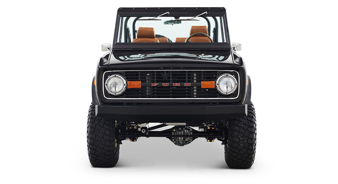 Classic Ford Bronco front view