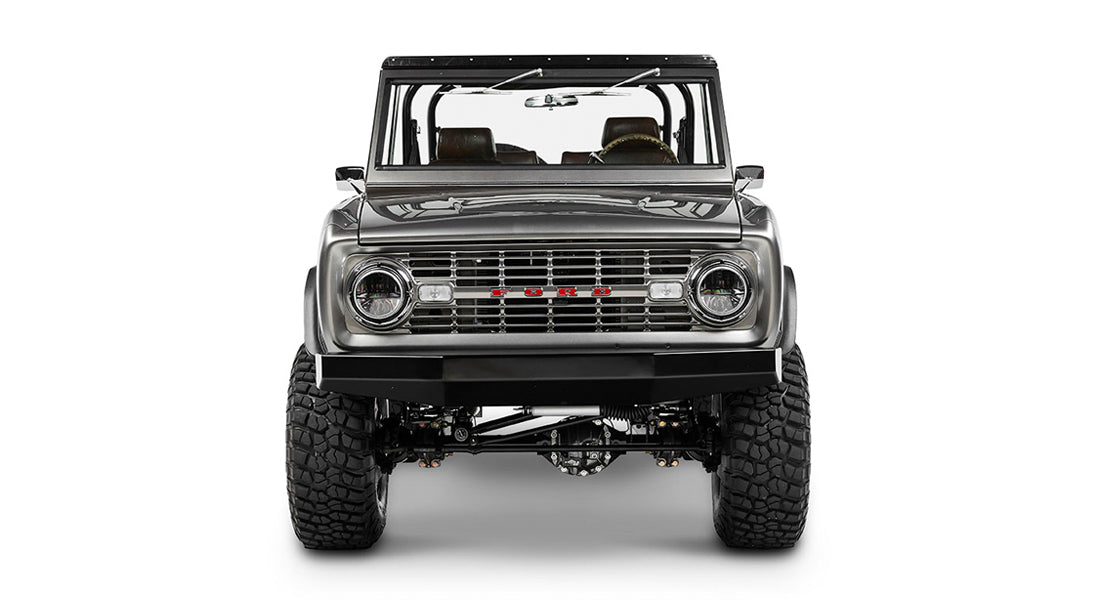 Classic Ford Bronco front view