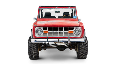 Classic Ford Bronco front view