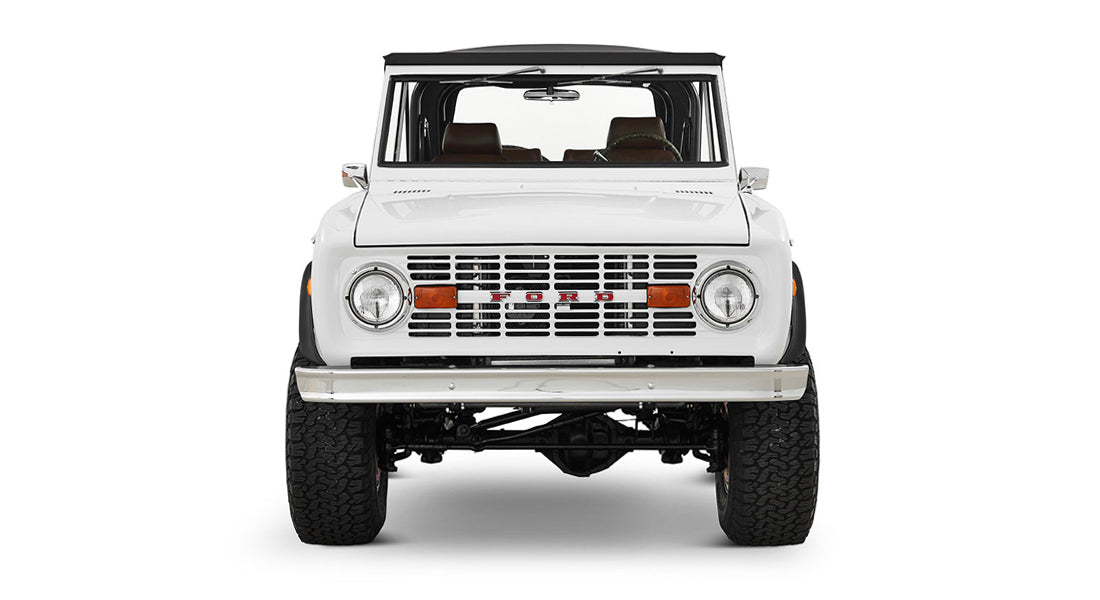 Classic Ford Bronco front view
