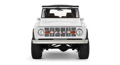 Classic Ford Bronco front view