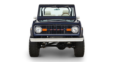 Classic Ford Bronco front view